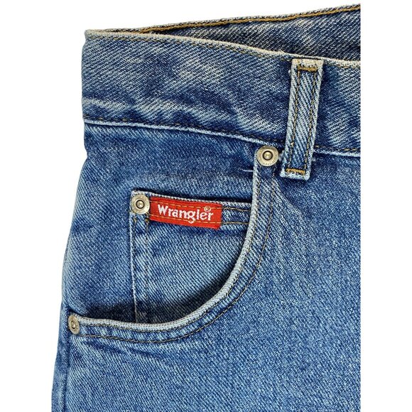 Vintage Wrangler Jeans Size 12 Womens 24 x 26 High Rise Mom Jeans Y2K - Picture 6 of 11